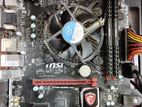 Intel Core i3 processor MSI gaming Motherboard 8 GB Ram