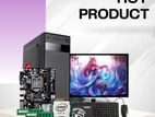 Intel Core i5 4th Gen _8GB RAM_128GB SSD_19"Monitor Full Desktop Compute