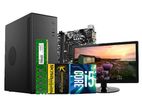 Intel Core i5 4th Gen_Ram 8GB_SSD 128GB_19"Monitor_New Desktop Computer