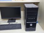 Intel Core I5 6th Gen Gigabyte Desktop Computer with 19" Dell Monitor