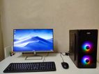 Intel Core i7 & Hp 22 Inch Monitor With 4Gb Graphics