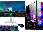 INTEL CORE_i7 পিসি 8GB র‍্যাম 1000GB রোম |SSD 128GB & DELL 20" মনিটর