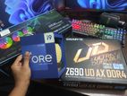 Intel Core i9-12th Gen + 64GB Ram +Liquid Cooling gigabyte Motherboard