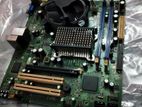 intel dg41rq motherboard with processor