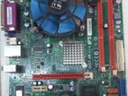 Intel G 41 Motherboard+ Processor + Colling fan