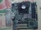 Intel G41 Motherboard Core2due Procesor Ram 4GB + Colling Fan