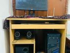 Intel i3 7th Gen Desktop PC with Monitor বিক্রয় হবে