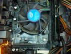 Intel i3 Processor with asus h110m.2 motherboard only pc