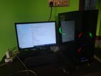 Intel I5 4rth Gen desktop with monitor