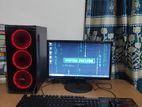 Intel i5 6th gen pc with 19" monitor sell
