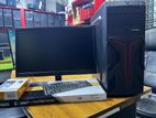 INTEL কম্পিউটার 4GB র্যাম 1000GB রোম |SSD 128GB & DELL মনিটর 20" LED