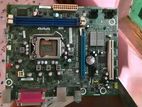 INTEL MOTHERBOARD with processor and Power supplyer
