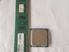 Intel Pentium Dual Core processor + Ram