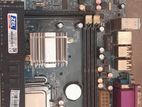 Intel pentium processor+ motherboard +2 gb ram