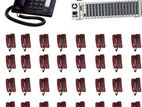 Intercom Package 40-line 40 Telephone Set Price In Banglades