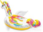 INTEX Inflatable Unicorn Ride On Pool Float & Air Pump