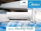 INVERTER Energy saving 60%-MIDEA 1.0 Ton Split AC...!! 100% Original