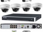 IP Camera 08 Pcs Hikvision security Surveillance