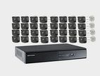 🔐 IP Camera 32 Pcs – Hikvision Security Surveillance System