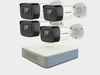 IP Camera 4 Pcs Hikvision security Surveillance