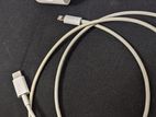 Iphone 14 Pro Authentic Charging Cable + Adapter