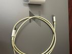 iPhone 20w original charger and cable