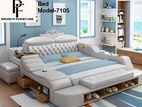 Italian design bed-7105