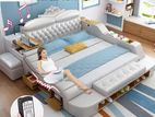 Italian design bed-7105