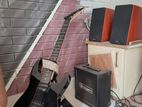 Jackson Js11 Dinky Amaranth Gloss black Guitar