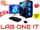 JANUARY 2025 OFFER,CORE I5 FULLY PC MONITOR SOHO,8GB,128GB,19"M