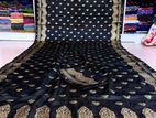 Japani Silk Skin Print Sharee with Blouse Piece