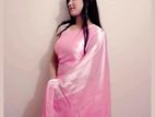 Japani Soft Silk Saree - Hot Pink | Traditional Women's Attire