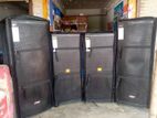 JBL sound system 2 piar 18'/16