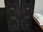 JBL Tower sound box and Yamaha Amplifier.