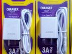 JOKADE JB014 Adaptive Fast Charging Charger Set For TYPE - C