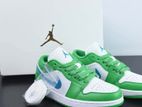 Jordan 1 Low Aquatone Lucky Green Size 42