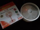 JOYKALY YG-737 Rechargeable Fan With Lamp