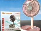 JY-2215 JYSUPER Professional Rechargeable Fan With LED Light