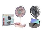 JYSUPER JY-2215 Professional Rechargeable Fan With LED Light