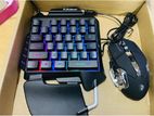 K-Snake Mobile Gaming RGB Keyboard, Mouse & controler