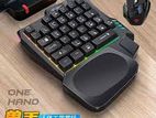K5 Single-handed Mechanical Gaming Keyboard