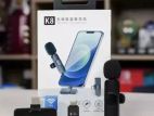 K8 Wireless Microphone Clear Sound, Noise Cancellation & Easy