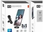 k9 wireless dual microphone type c Bluetooth