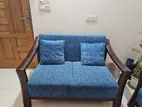 কাঠের সোফা সেট ২ - ১ ( কুশন সহ, টেবিল ছাড়া)