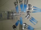 কাটলারি বা চামচের সেট ২৪ পিস cutlery