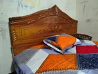 Kathal Kather Khat Double Bed