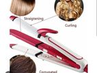 kemei hair straightener, crimper, curler machine. 3 in 1