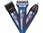 Kemei KM-6330 - ৩-ইন-১ মাল্টিফাংশনাল শেভার ও গ্রুমিং সেট