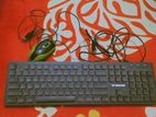 Keyboard and mouse combo