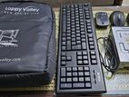 Keyboard, Mouse, Laptop Bag, DVD Writer Combo